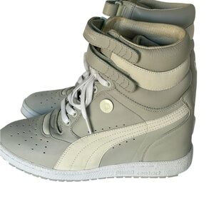 SE PUMA x Mihara Yasuhiro MY-66 Sky Hi Hidden Wedge Sneakers Grey (Size 8.5)